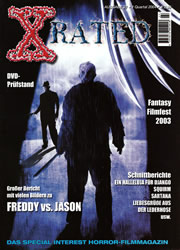 X RATED magazine side cover Issue 27 December 2003