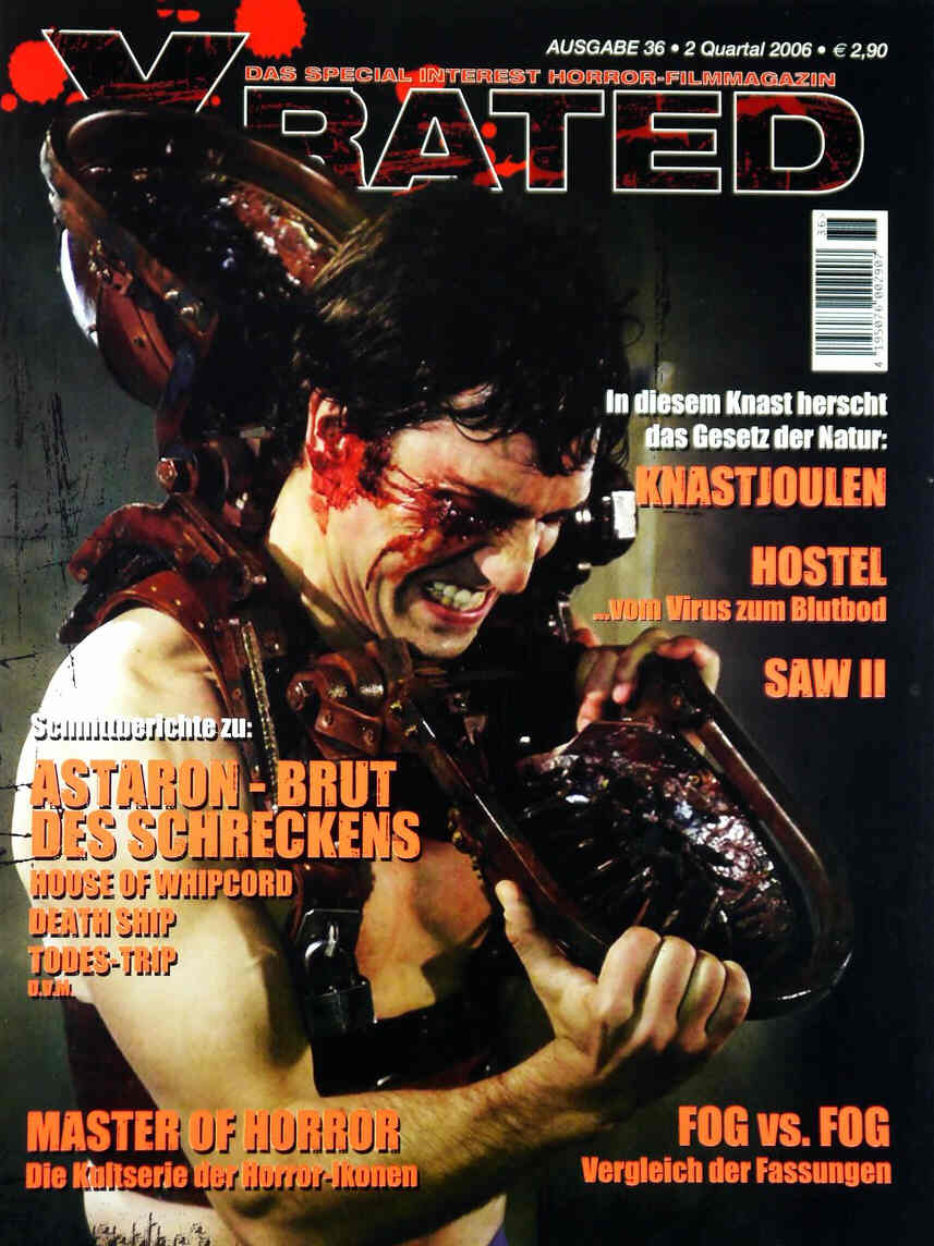 X RATED magazine side cover Issue 36 March 2006