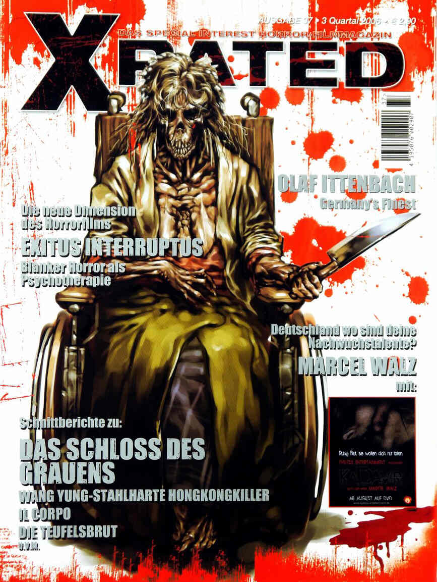 X RATED magazine side cover Issue 37 June 2006