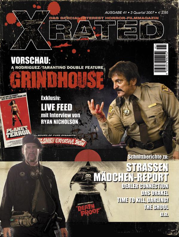 X RATED magazine side cover Issue 41 Summer 2007