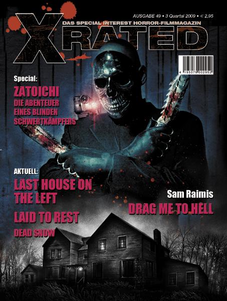 X RATED magazine side cover Issue 49 July/August/September 2009