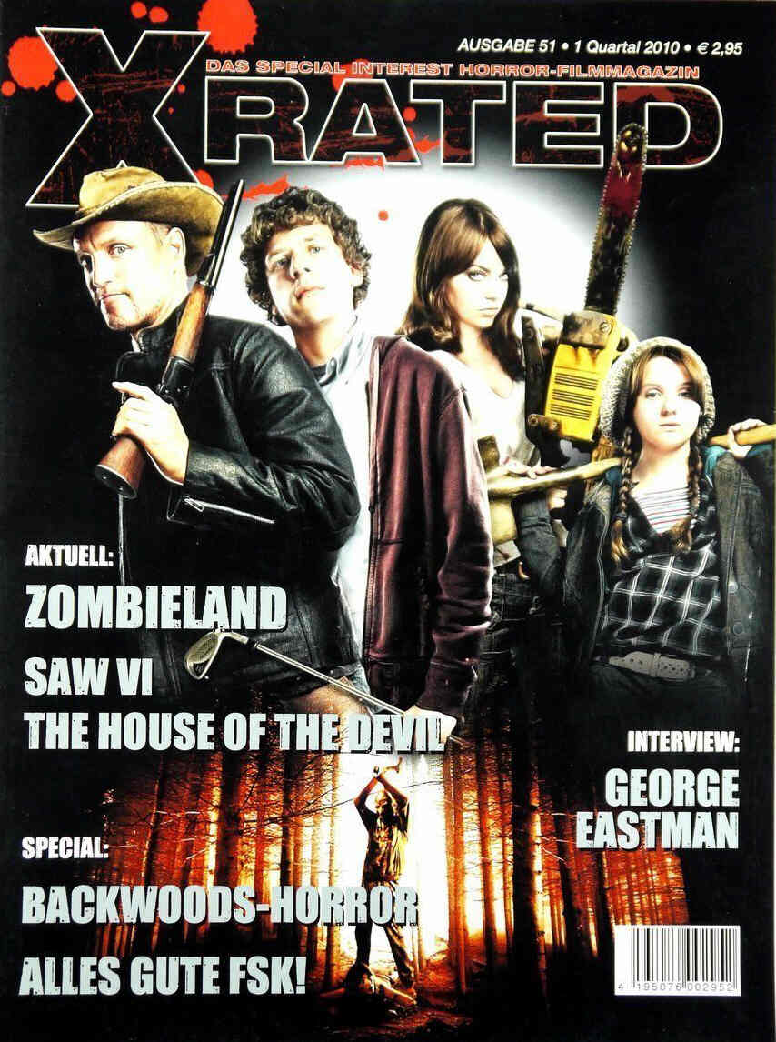 X RATED magazine side cover Issue 51 January/February 2010