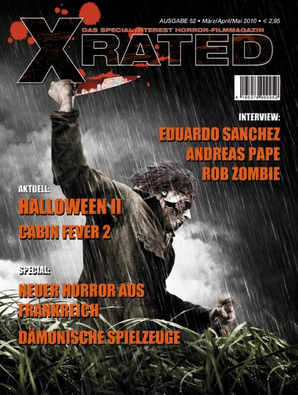 X RATED magazine side cover Issue 52 March/April 2010