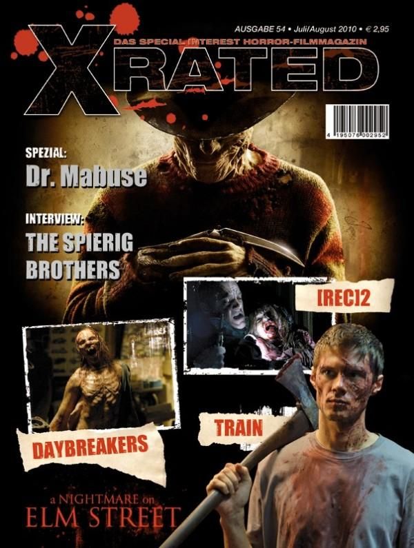 X RATED magazine side cover Issue 54 July/August 2010