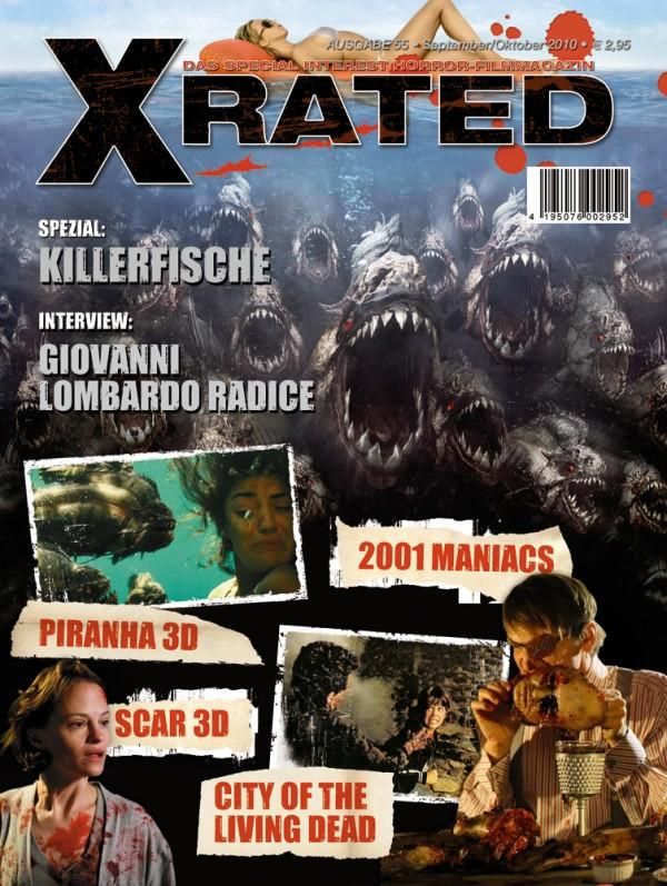 X RATED magazine side cover Issue 55 September/October 2010