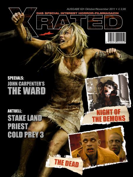 X RATED magazine side cover Issue 61 October/November 2011