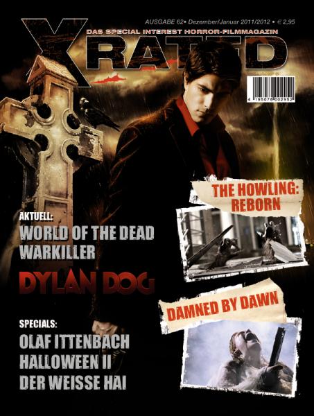 X RATED magazine side cover Issue 62 December 2011