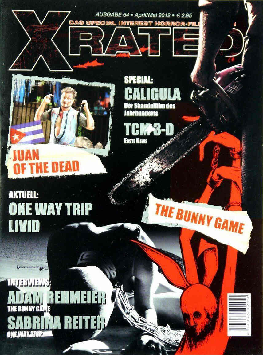 X RATED magazine side cover Issue 64 April/May 2012