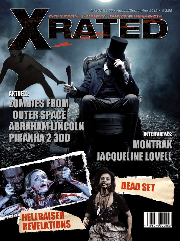 X RATED magazine side cover Issue 66 August/September 2012