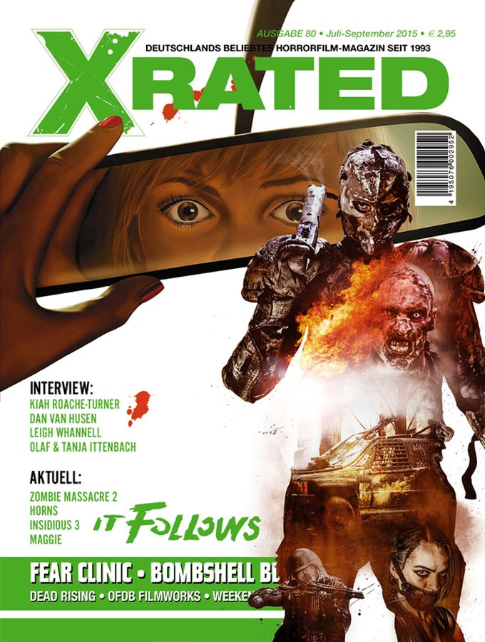 X RATED magazine side cover Issue 80 July/August/September 2015