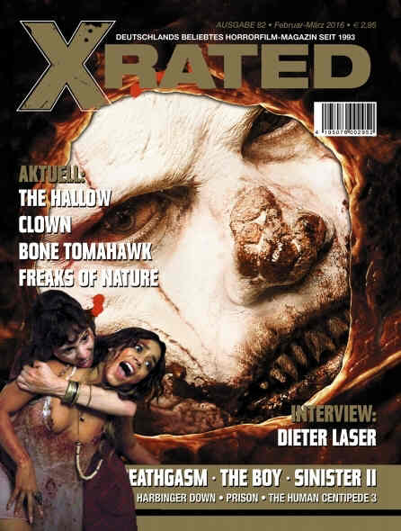 X RATED magazine side cover Issue 83 February/March 2016