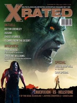 X RATED magazine side cover Issue 93  March/April 2018