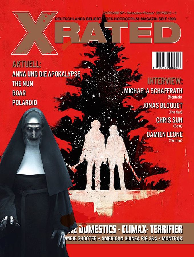 X RATED magazine side cover Issue 97  December 2018/ February 2019 