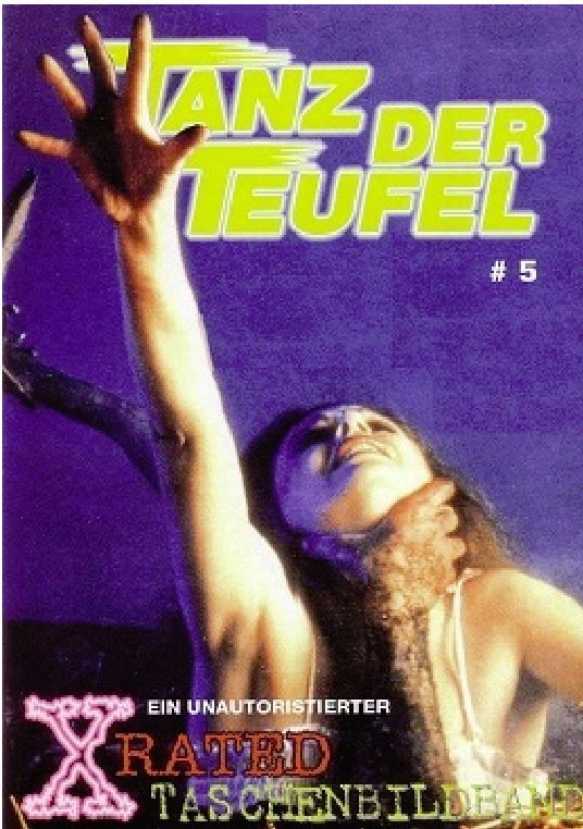 X RATED TASCHENBILDBAND magazine side cover Issue 5  1996