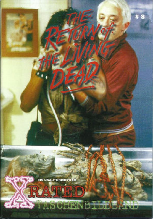 X RATED TASCHENBILDBAND magazine side cover Issue 8  1996