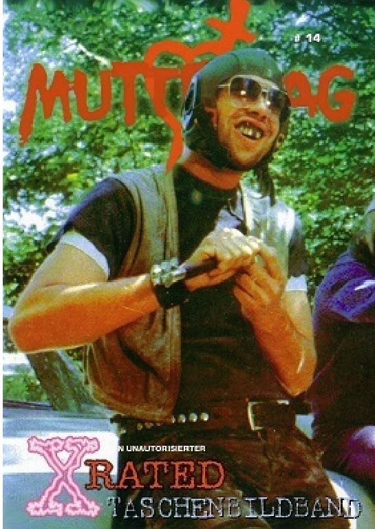 X RATED TASCHENBILDBAND magazine side cover Issue 14  1998