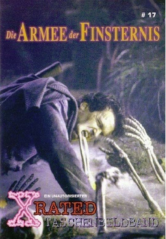 X RATED TASCHENBILDBAND magazine side cover Issue 17  1999