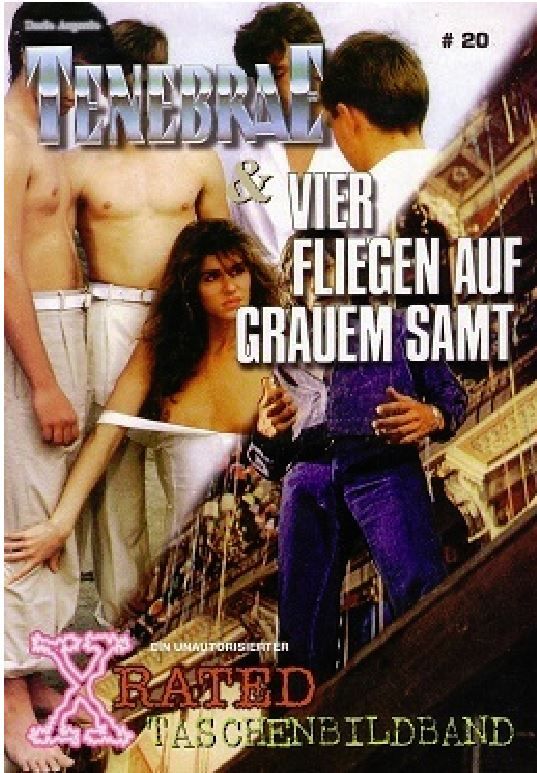 X RATED TASCHENBILDBAND magazine side cover Issue 20  1999
