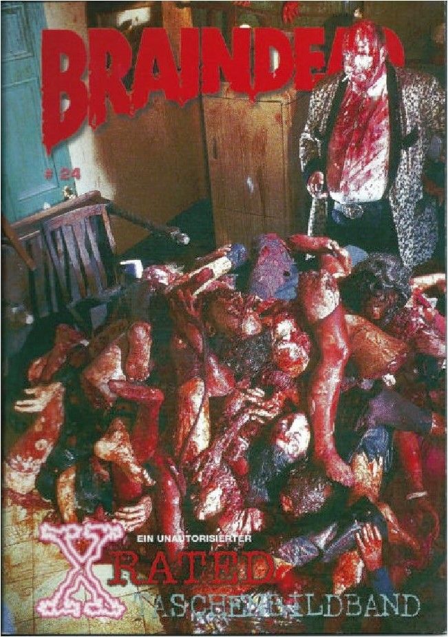 X RATED TASCHENBILDBAND magazine side cover Issue 24  2000