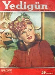 YEDIGUN magazine side cover Issue 609 November 1944
