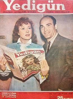 YEDIGUN magazine side cover January 1946