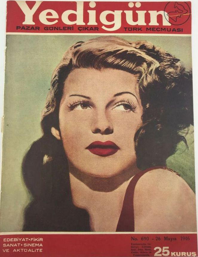 YEDIGUN magazine side cover Issue 690 26 May 1946