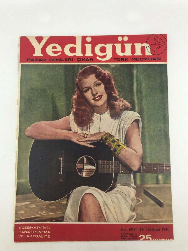YEDIGUN magazine side cover Issue 693 June 1946