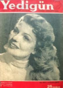 YEDIGUN magazine side cover 4 November 1946