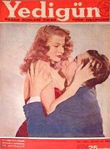 YEDIGUN magazine side cover January 1947