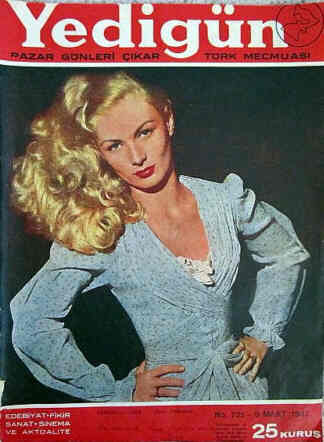 YEDIGUN magazine side cover 9 March 1947