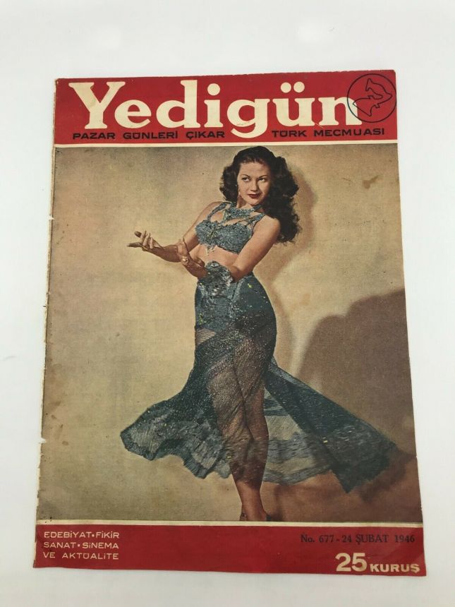 YEDIGUN magazine side cover Issue 677 24 February 1946