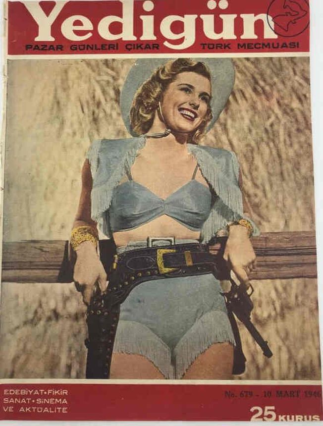 YEDIGUN magazine side cover Issue 679 10 March 1946