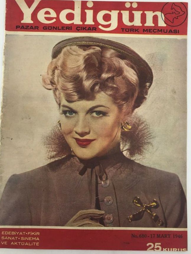YEDIGUN magazine side cover Issue 680 17 March 1946