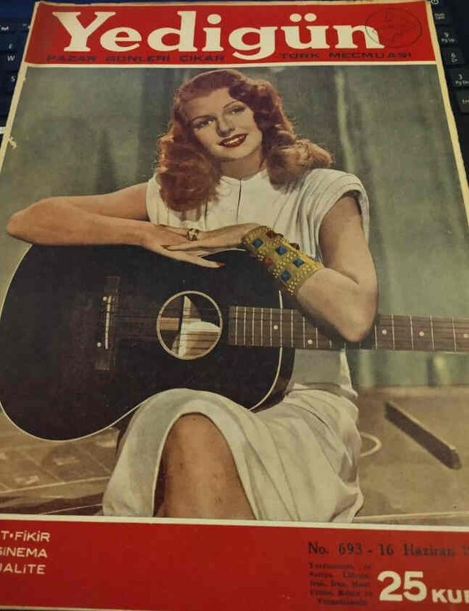 YEDIGUN magazine side cover Issue 693 16 June 1946