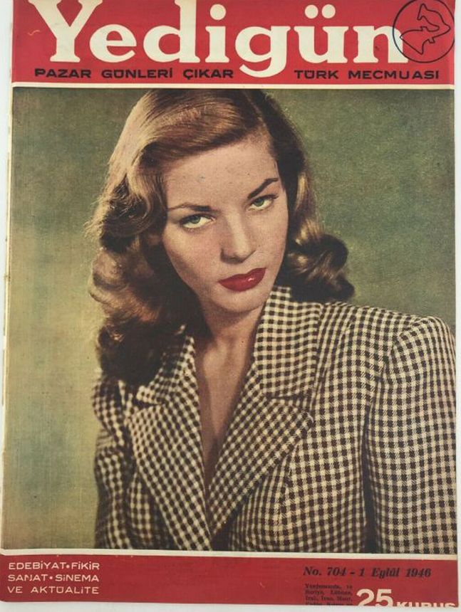 YEDIGUN magazine side cover Issue 704 1 September 1946