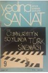 YEDINCI SANAT magazine side cover Issue 9  November 1973