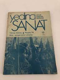YEDINCI SANAT magazine side cover Issue 19   1974