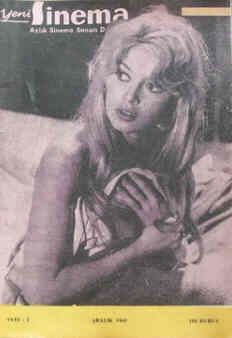 YENI SINEMA (60s) magazine side cover December 1960