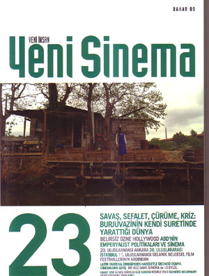 YENI INSAN YENI SINEMA magazine side cover Issue 23  2009