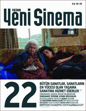 YENI INSAN YENI SINEMA magazine side cover Issue 22  
