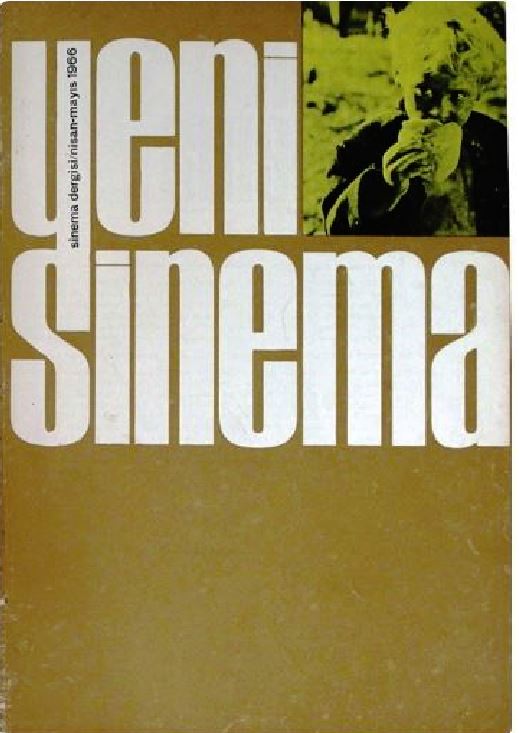 YENI SINEMA magazine side cover Issue 2 April/May 1966