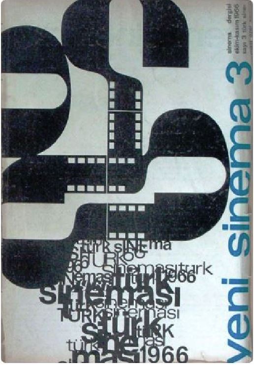 YENI SINEMA magazine side cover Issue 3 June/July 1966