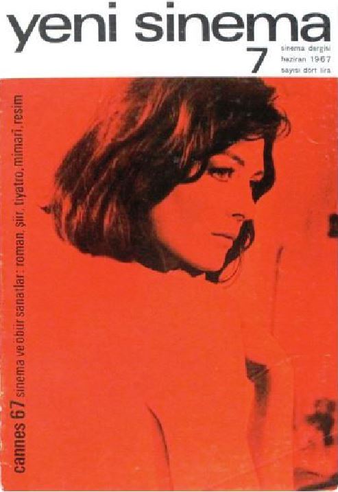 YENI SINEMA magazine side cover Issue 7 June 1967