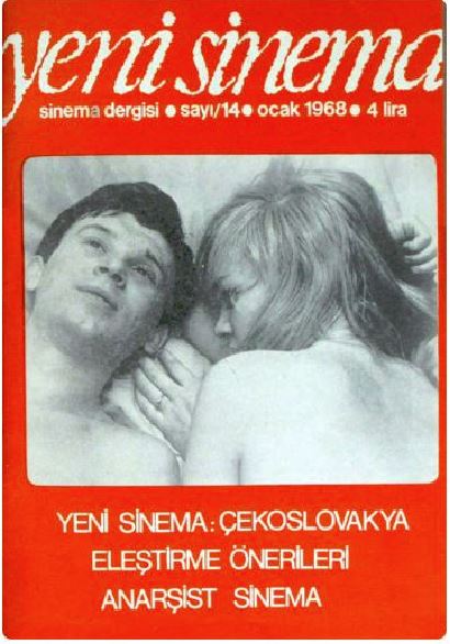 YENI SINEMA magazine side cover Issue 14 January 1968