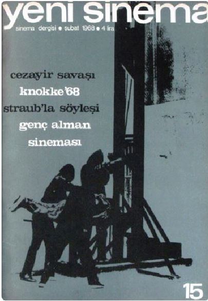 YENI SINEMA magazine side cover Issue 15 February 1968