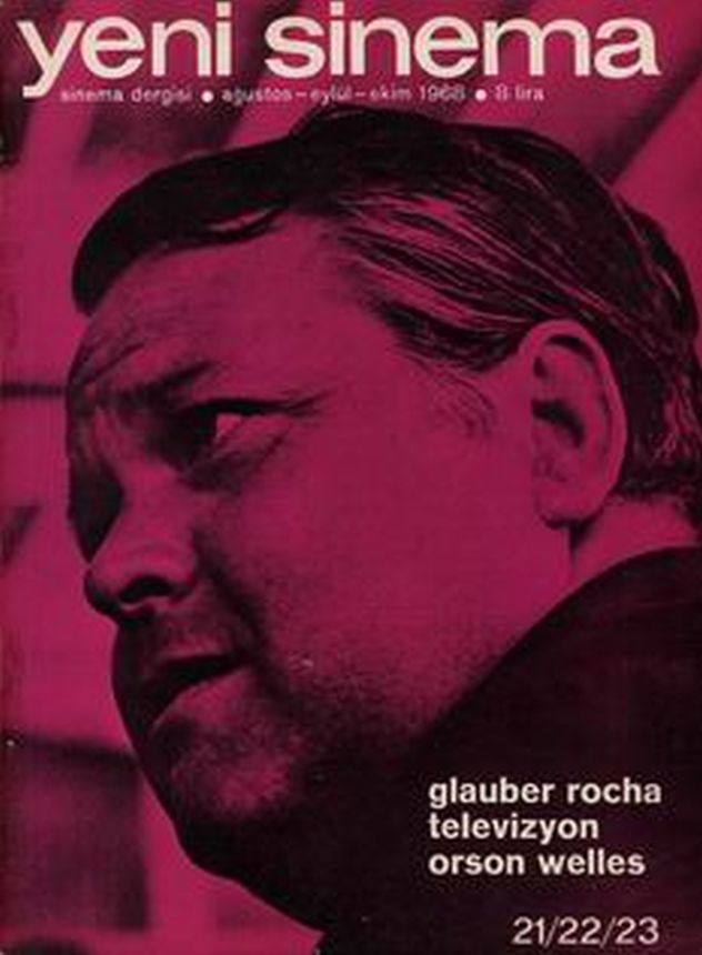 YENI SINEMA magazine side cover Issue 21/22/23  1968