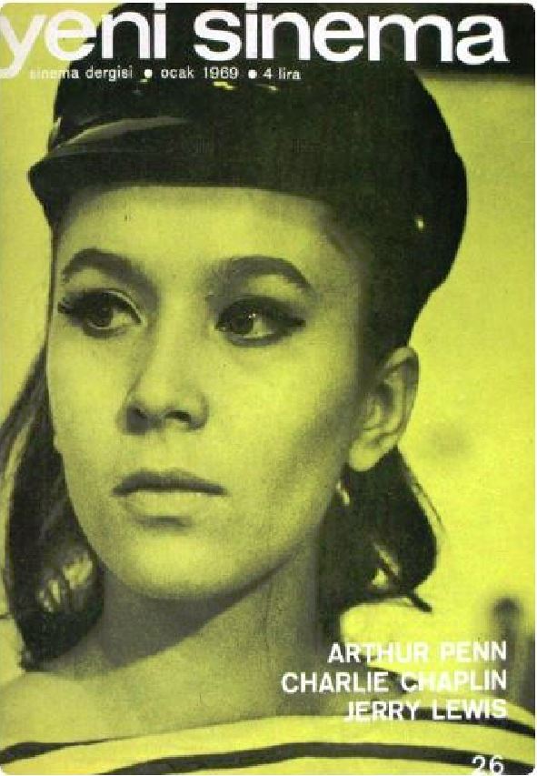 YENI SINEMA magazine side cover Issue 26 January 1969