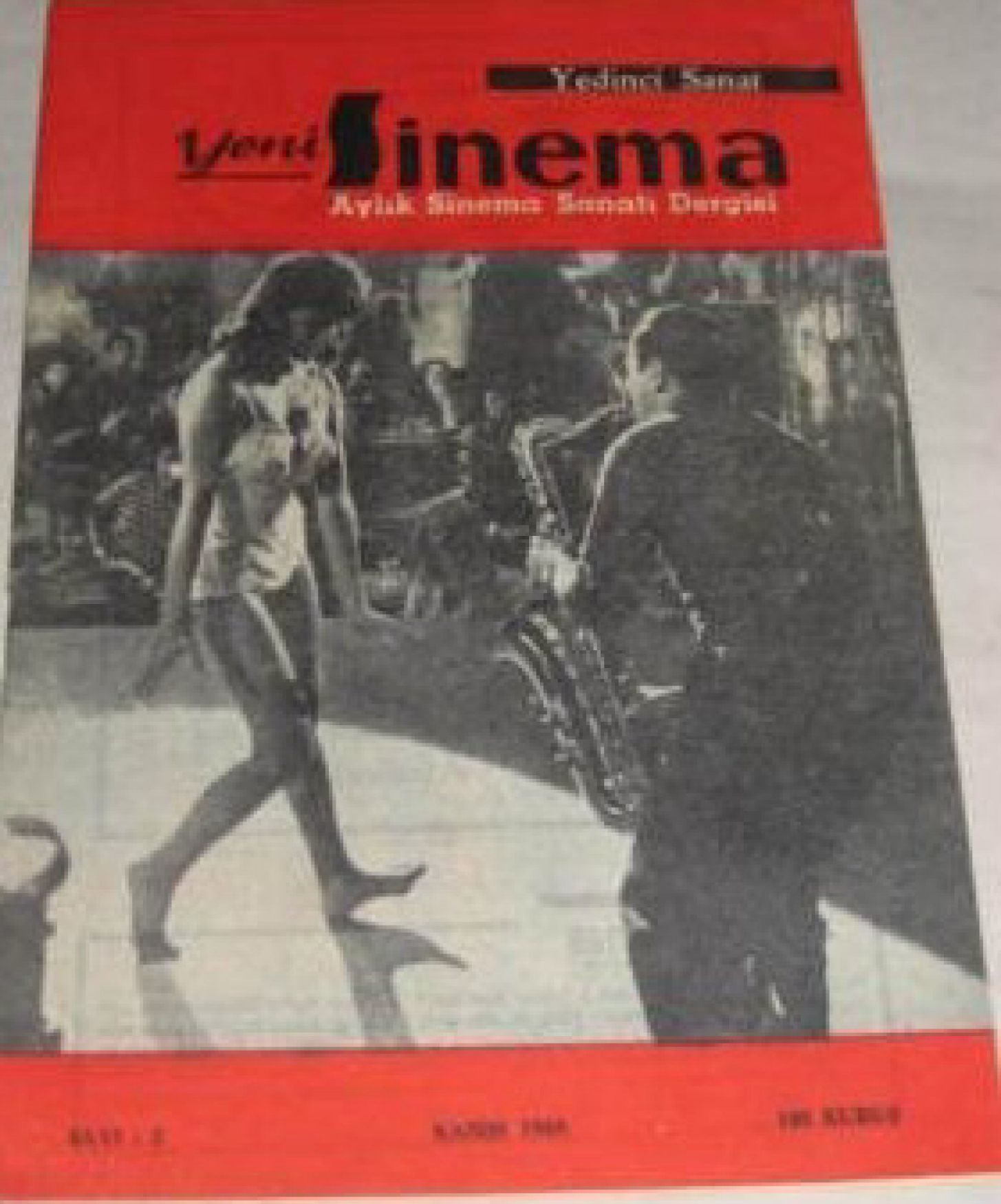 YENI SINEMA (60s) magazine side cover Issue 2   1960