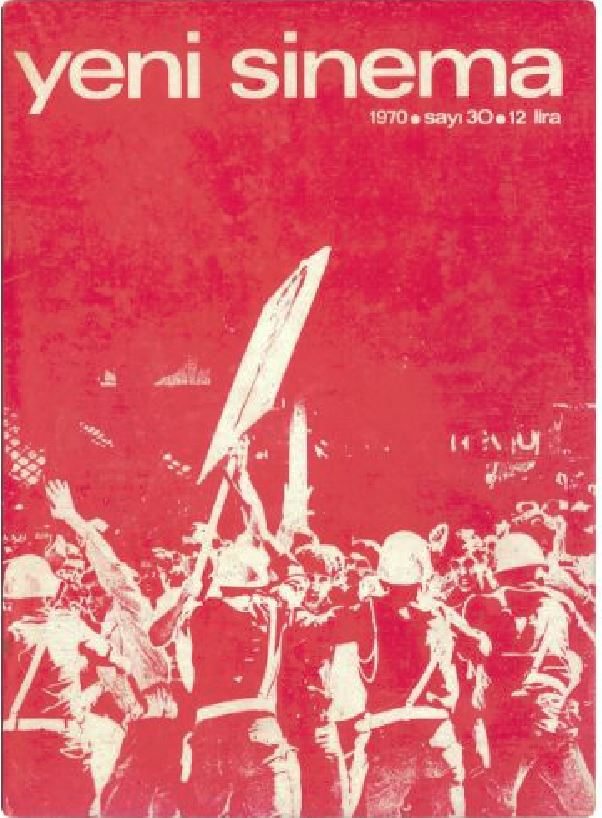 YENI SINEMA magazine side cover Issue 30  1970