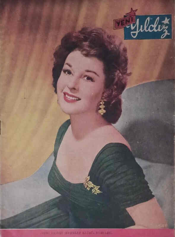 YENI YILDIZ magazine side cover   1956